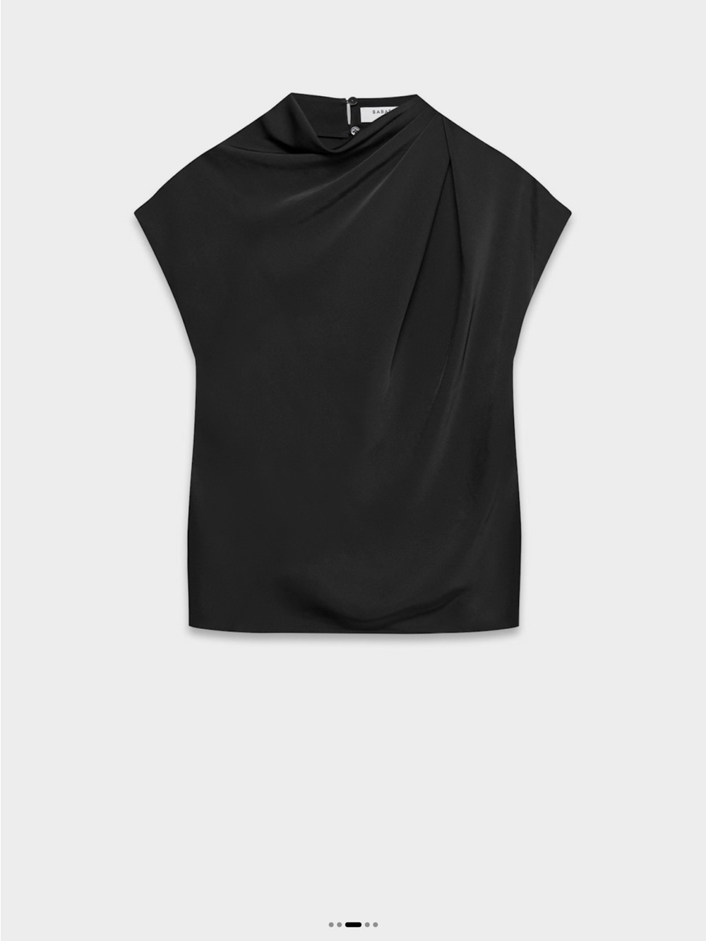Aritzia Nominee Satin Blouse - Black